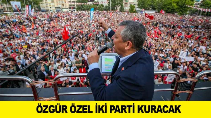 &Ouml;ZG&Uuml;R &Ouml;ZEL İKİ PARTİ KURACAK