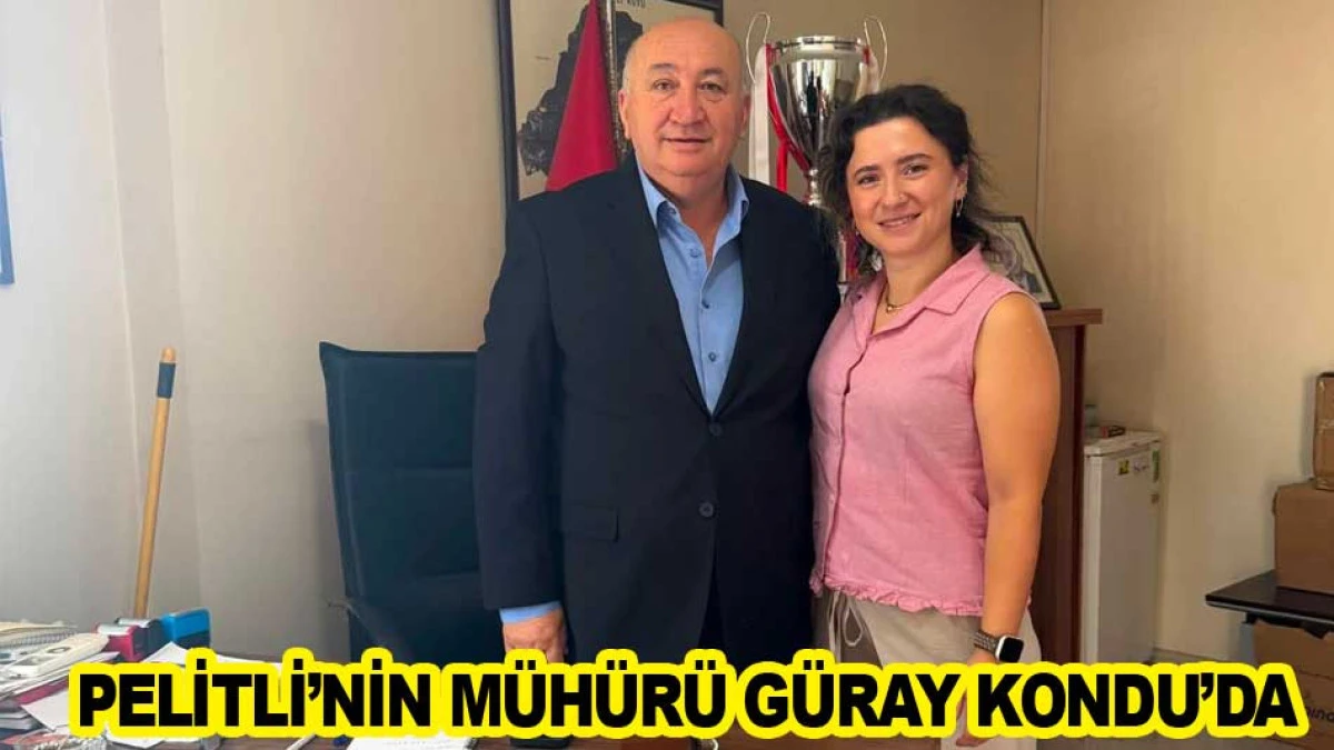 PELİTLİ&rsquo;NİN M&Uuml;H&Uuml;R&Uuml; G&Uuml;RAY KONDU&rsquo;DA