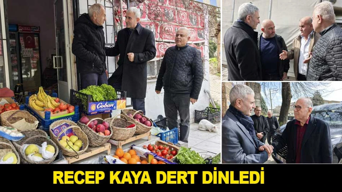 RECEP KAYA DERT DİNLEDİ