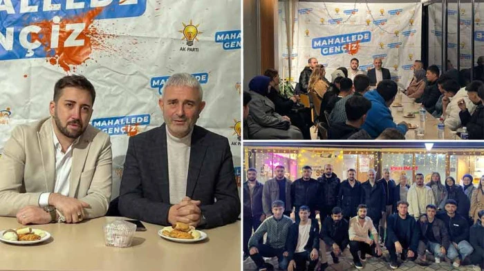 RECEP KAYA GENÇLERLE TAKILDI