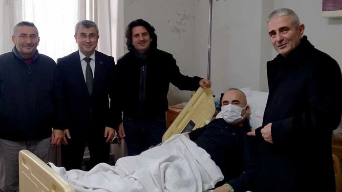 RECEP KAYA'DAN CAFER DAĞCI'YA ZİYARET