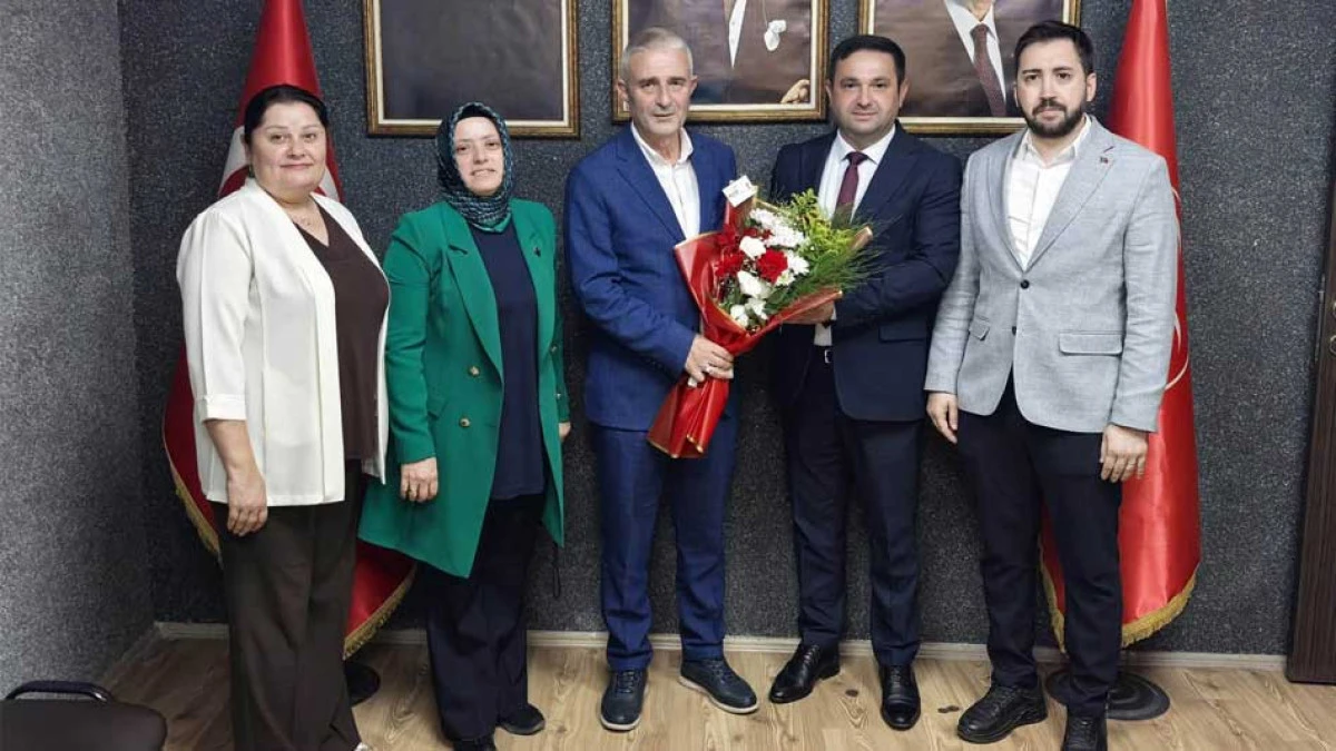 RECEP KAYA'DAN İTTİFAK ORTAĞINA ZİYARET
