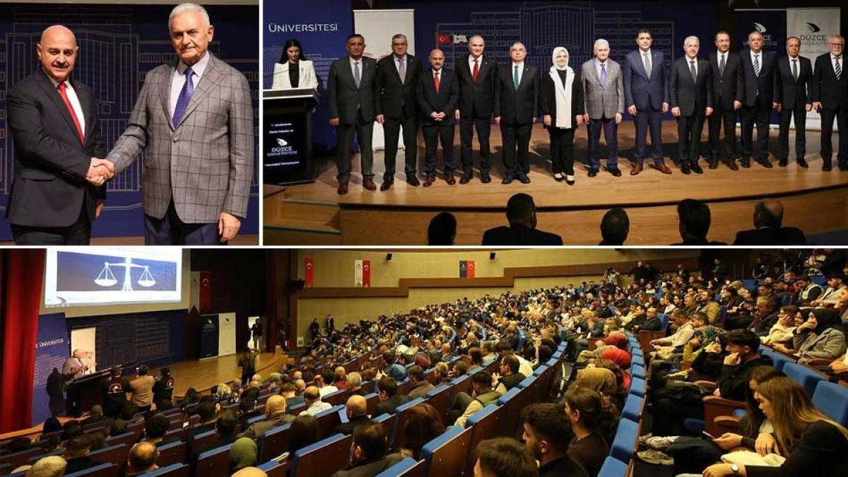 REKTÖR NEDİM SÖZBİR DEV BİR ZİRVEYE İMZA ATTI