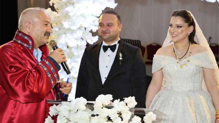 RESUL ORMAN OĞLUNU EVLENDİRDİ