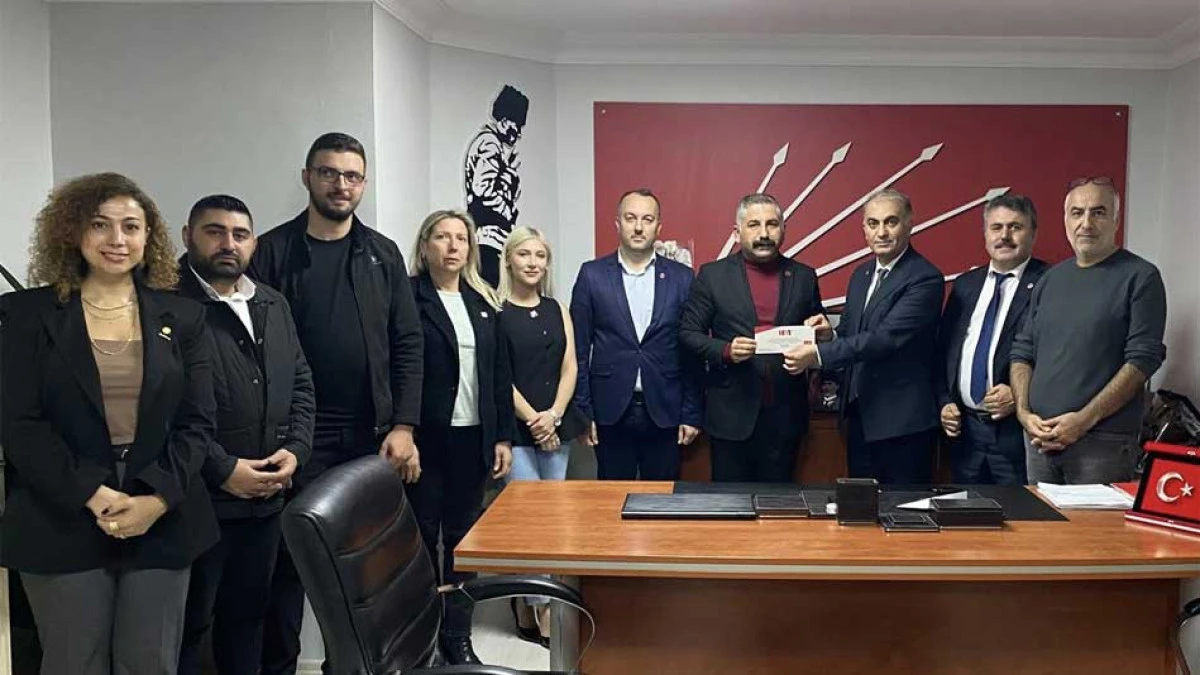 SAADET PARTİSİ GEBZE CHP'YE GİTTİ