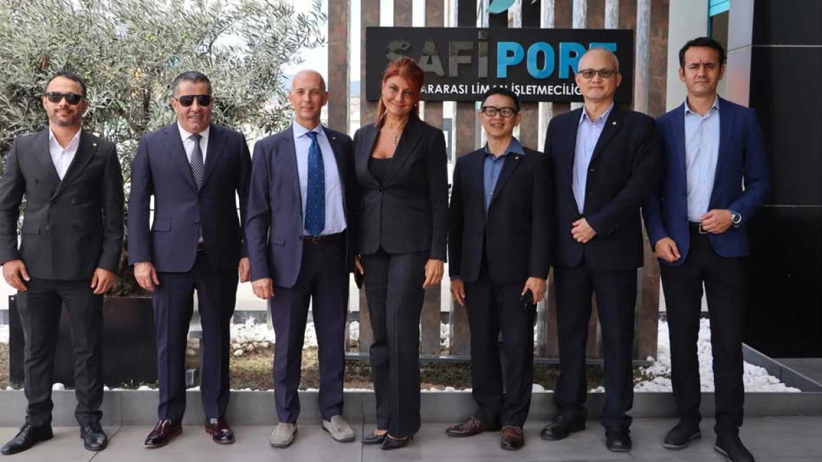 SAFİPORT'UN K&Uuml;RESEL MİSAFİRLERİ VARDI