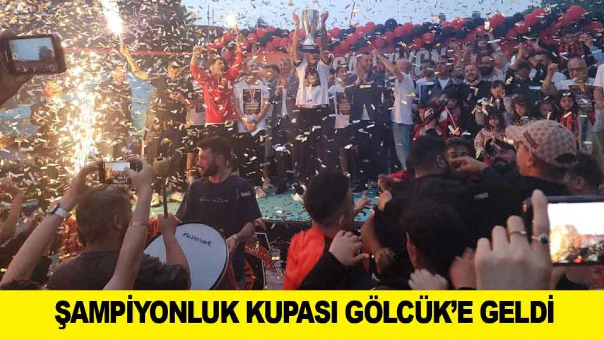 ŞAMPİYONLUK KUPASI G&Ouml;LC&Uuml;K&rsquo;E GELDİ