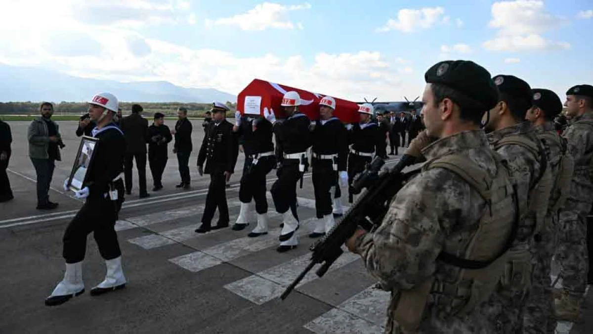 ŞEHİDİMİZ KOCAELİ'YE GELDİ