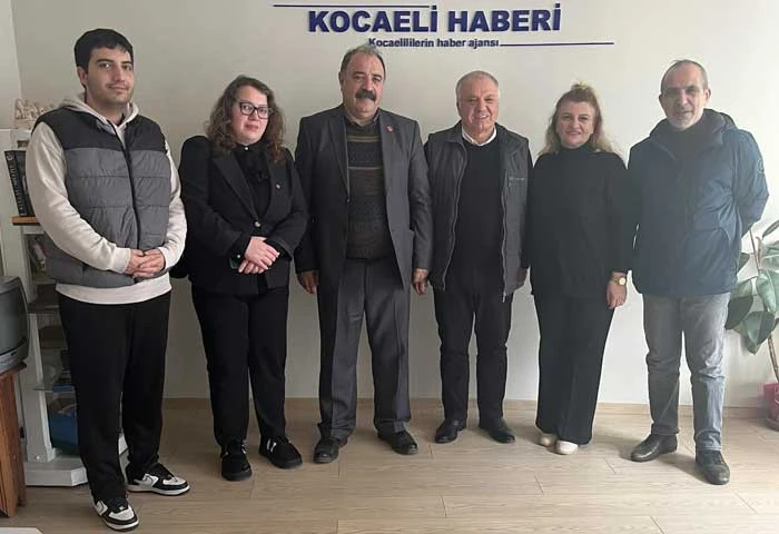 CHP KOCAELİ VE DİLOVASI'NDAN CENGİZ YUCAK'A ZİYARET