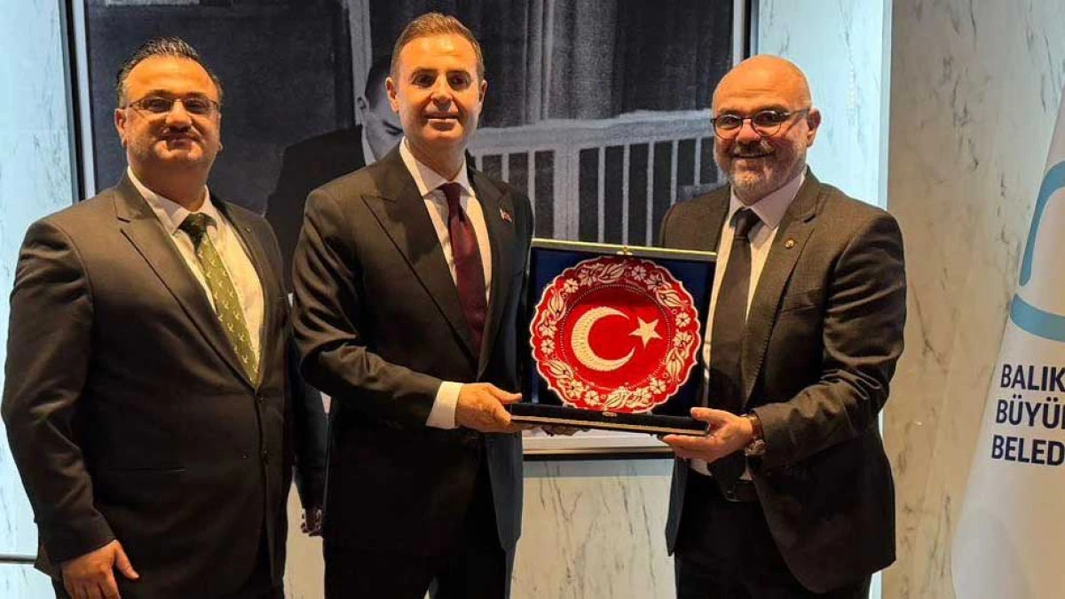 ŞERİFALİOĞLU'NDAN B&Uuml;Y&Uuml;KŞEHİR BELEDİYE BAŞKANINA ZİYARET