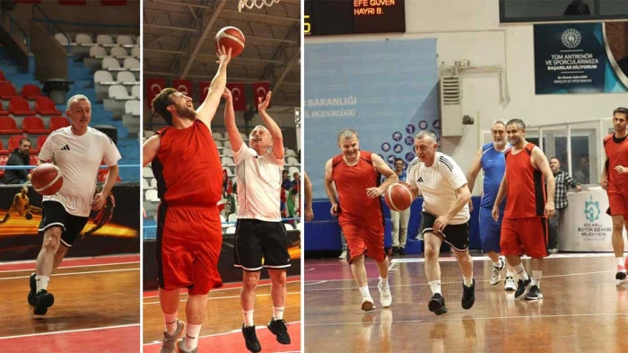 TAHİR BÜYÜKAKIN TEMPOSUNU PARKELERE YANSITTI