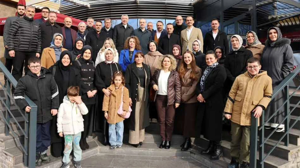 TALUS AK PARTİ KOCAELİ İL&Ccedil;E BAŞKANLARINI AİLECEK AĞIRLADI 