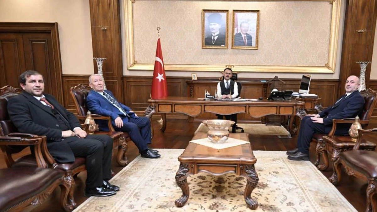 Tekne ve Yat&ccedil;ılardan Vali Aktaş'a Ziyaret