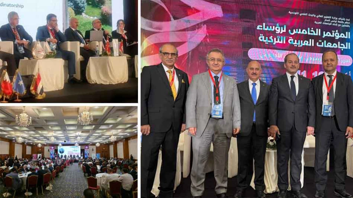 Türk- Arap Üniversite Rektörleri Kongrede Buluştu 