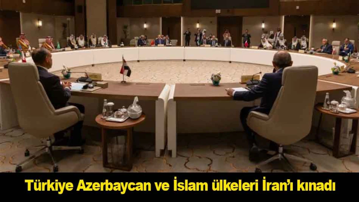 T&uuml;rkiye Azerbaycan ve İslam &uuml;lkeleri İran&rsquo;ı kınadı