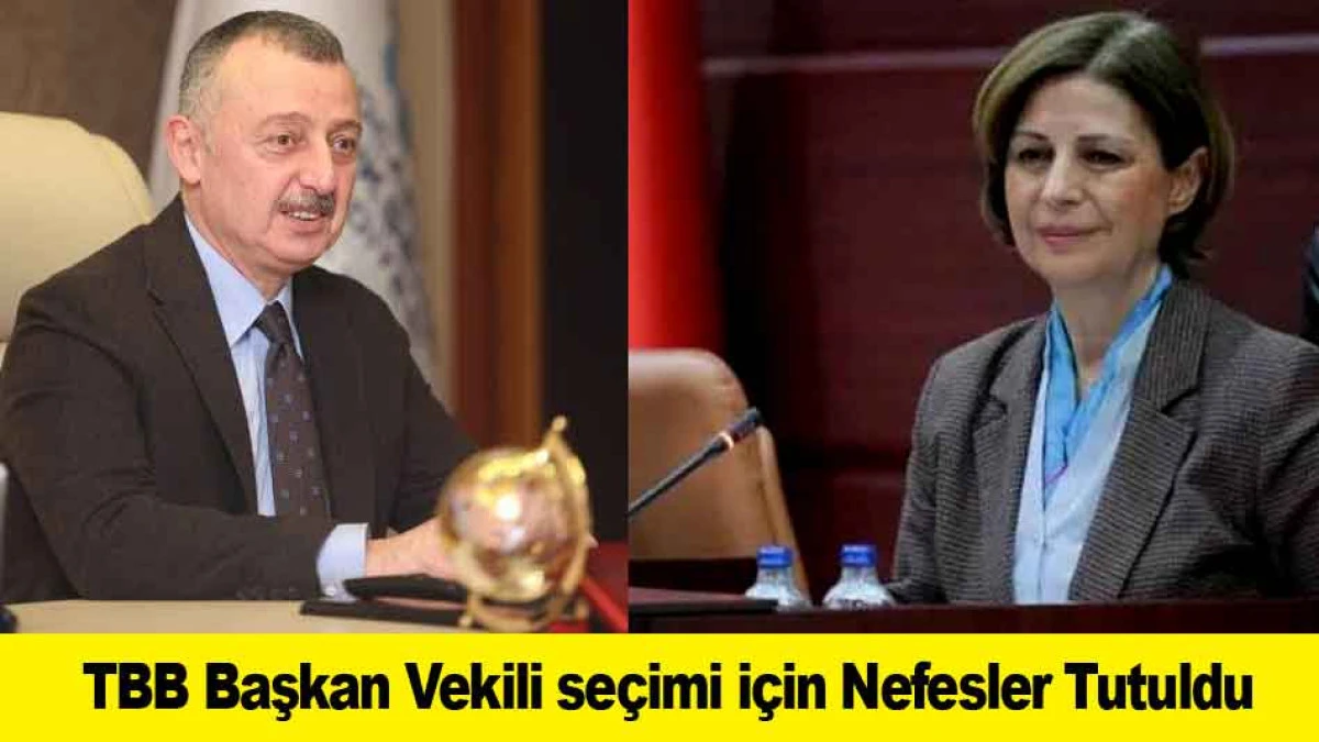 T&uuml;rkiye Belediyeler Birliği'nde Başkan Vekili se&ccedil;imi i&ccedil;in Nefesler Tutuldu