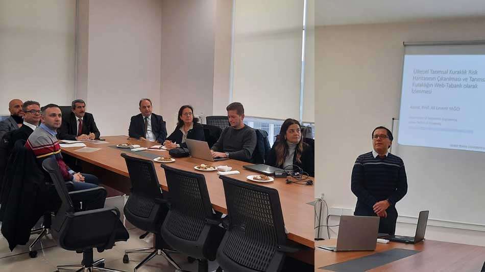 Ülkesel Tarımsal Risk Haritası Gebze'de Çıkartıldı