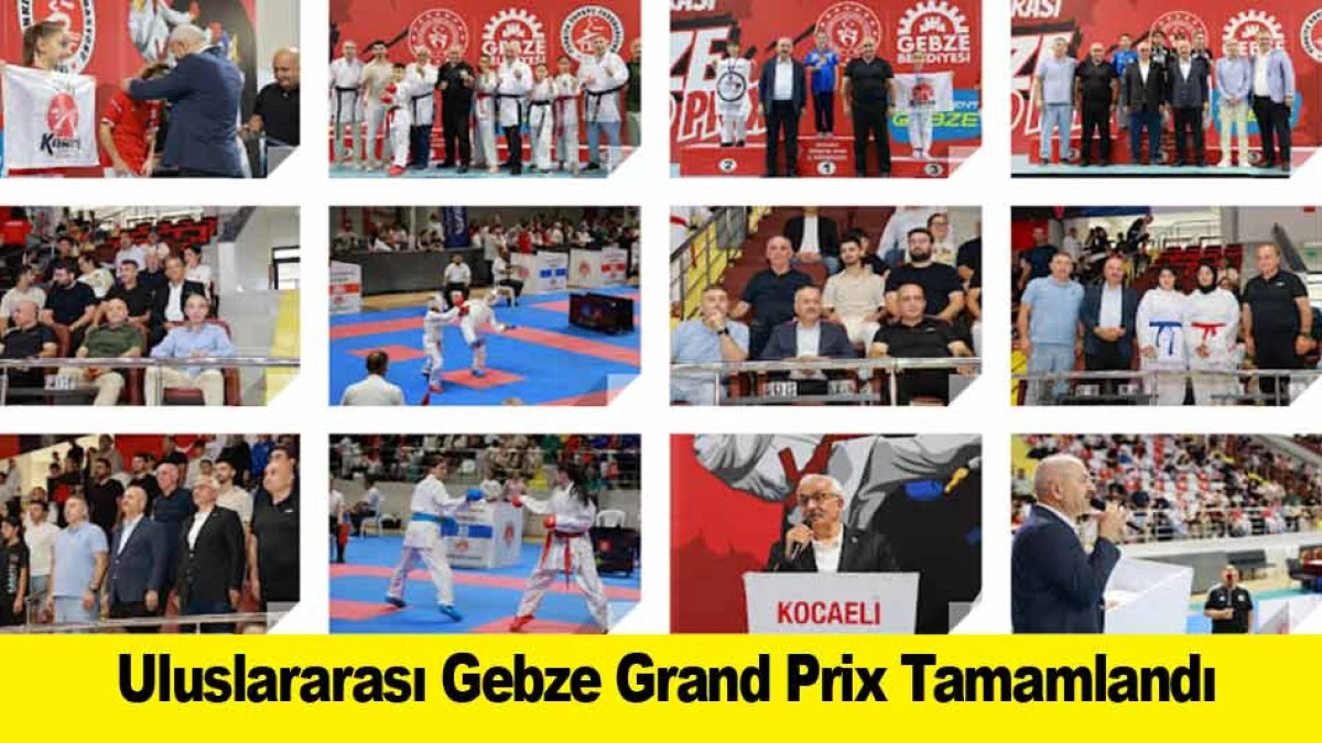 Uluslararası Gebze Grand Prix Tamamlandı