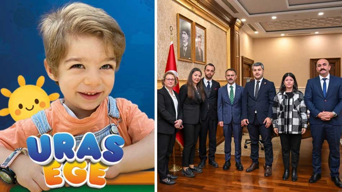 Vali Aktaş Uras Ege’nin Ailesiyle Bir Araya Geldi