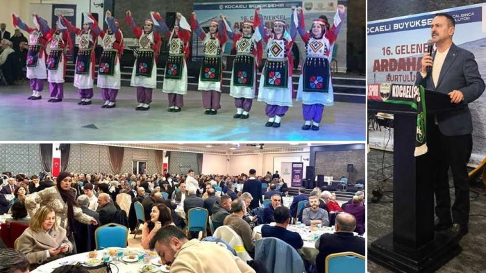 VALİ AKTAŞ KOCAELİ'DEKİ ARDAHANLILARI YALNIZ BIRAKMADI