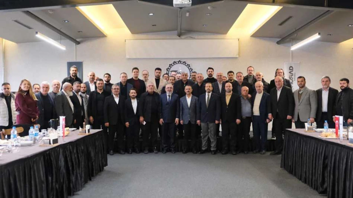 VALİ AKTAŞ MÜSİAD KOCAELİ'YE KONUK OLDU