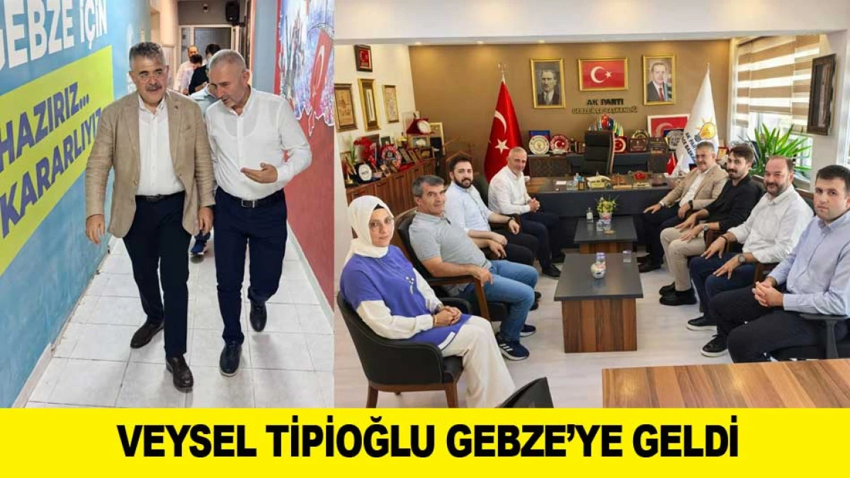 VEYSEL TİPİOĞLU GEBZE&rsquo;YE GELDİ