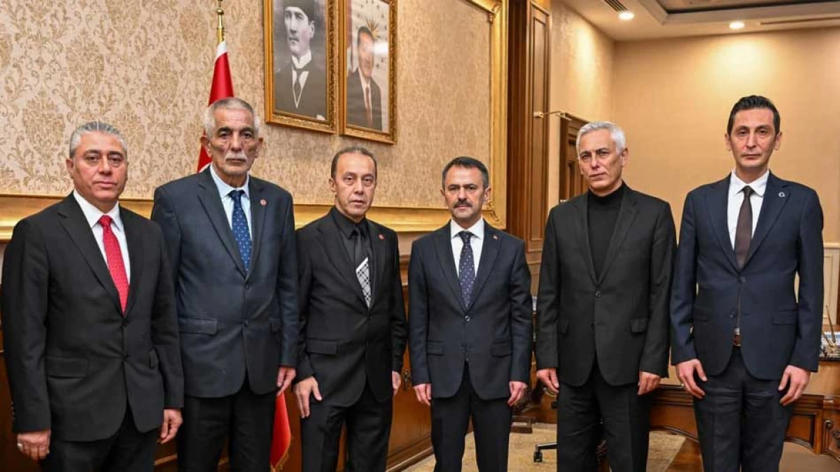 YENİ MHP İL BAŞKANINDAN VALİ AKTAŞ'A ZİYARET