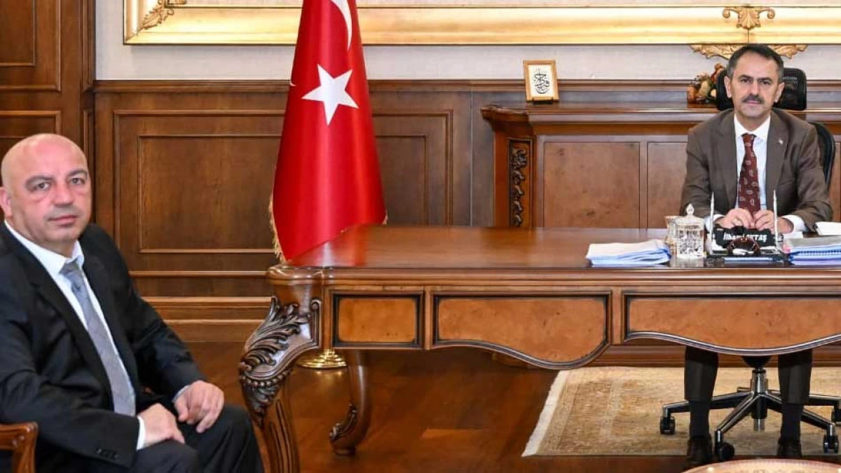 YENİ M&Uuml;D&Uuml;RDEN VALİ AKTAŞ'A ZİYARET