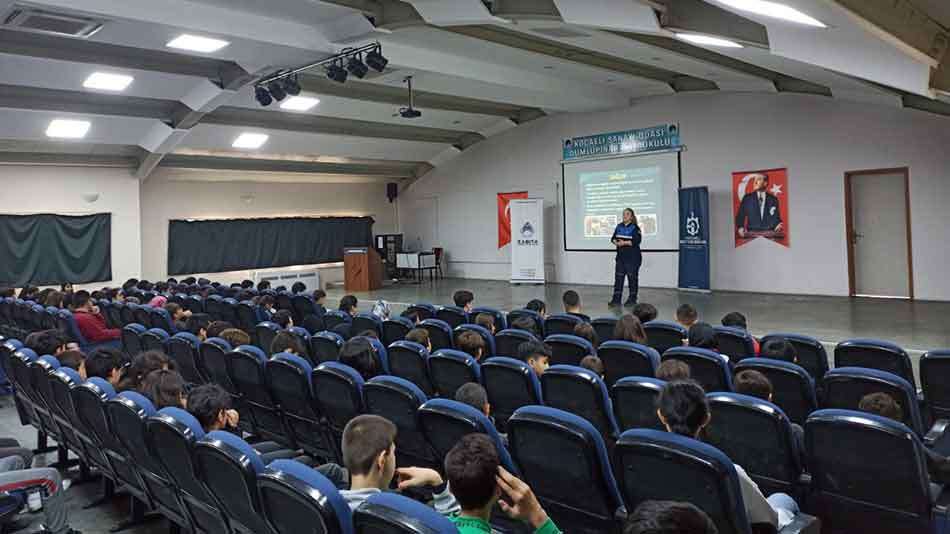 ZABITA'DAN ÖĞRENCİLERE BİLİNÇLİ TÜKETİCİ EĞİTİMİ