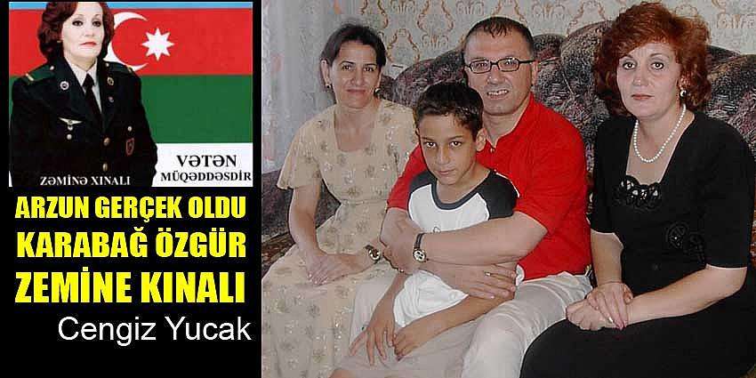 ARZUN GERÇEK OLDU KARABAĞ ÖZGÜR ZEMİNE KINALI